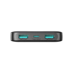 Joyroom JR-PBF12 10000mAh Power Bank – 2.4A Fast Charging Portable Charger with Triple Outputs, LED Indicators & Fire-Resistant ABS Body - Image 5