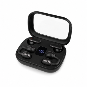 Q10 HiFi Stereo Sports Wireless Earbuds (2 Pairs) – 4-in-1 Combo Set with In-Ear & Open-Ear Clip Design, Bluetooth 5.4, LED Digital Display & IPX4 Waterproof - Image 7